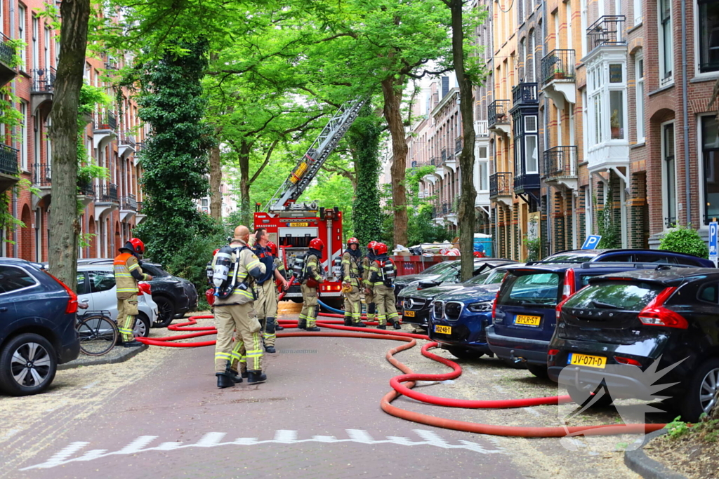 Middelbrand leidt tot evacuaties en rookinhalatie