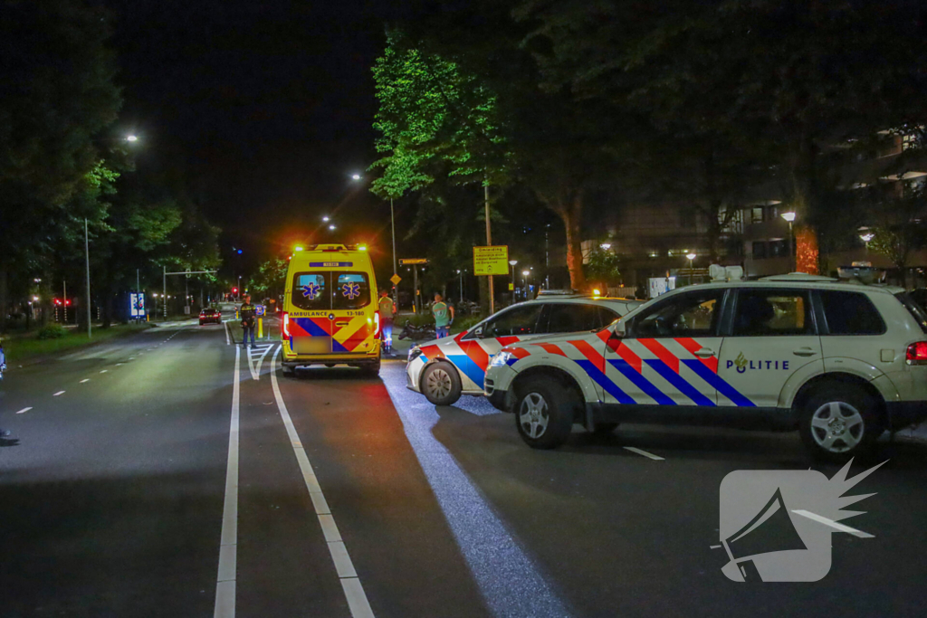 Scooterongeval leidt tot gewonden