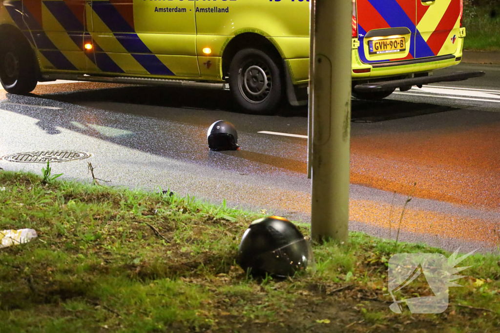 Scooterongeval leidt tot gewonden