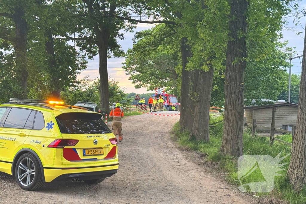 Botsing tussen trein en voertuig