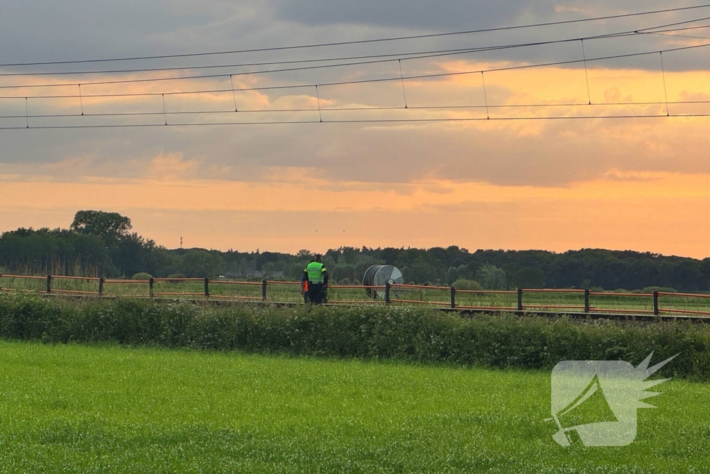 Botsing tussen trein en voertuig
