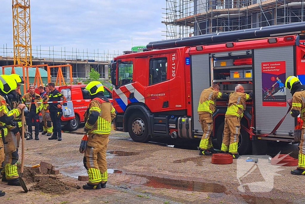 Brandweer ontdekt gaslekkage tijdens oefening