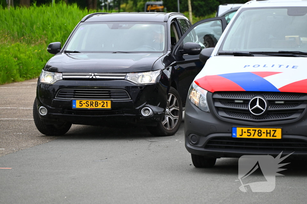 Lesmotor betrokken bij ongeval