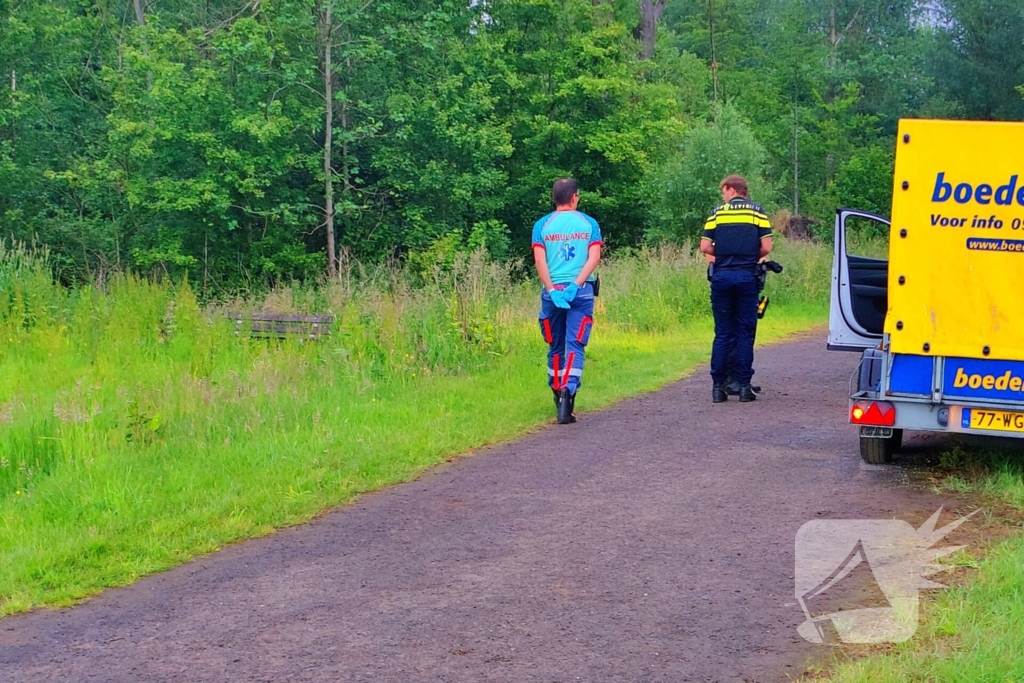 Persoon gewond bij steekincident in natuurgebied