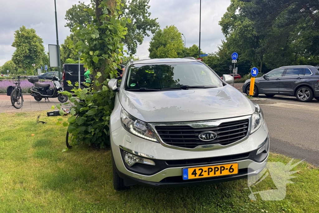 Scholier gewond in verkeersongeval