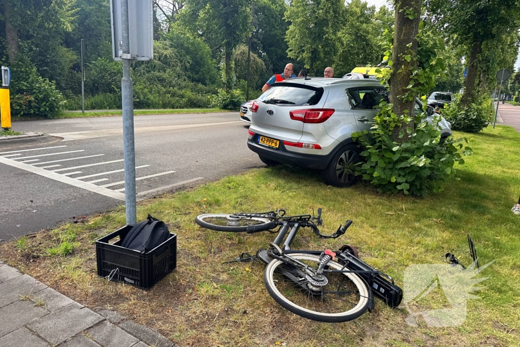 Scholier gewond in verkeersongeval