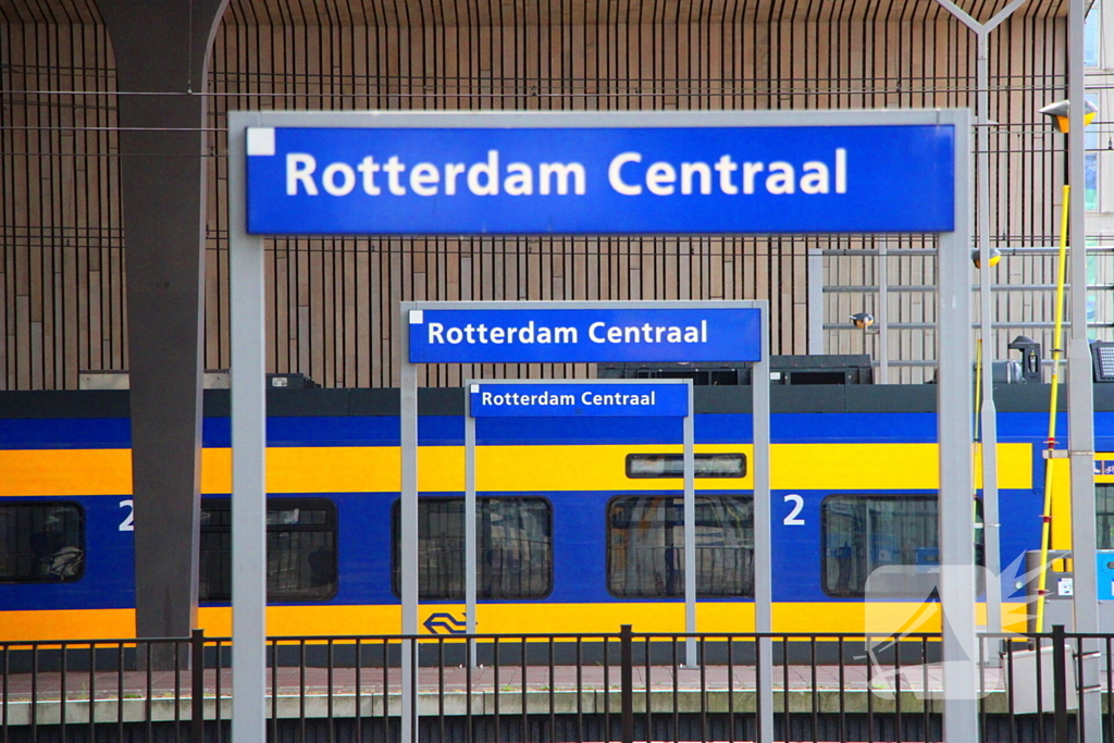 Staking legt treinverkeer stil