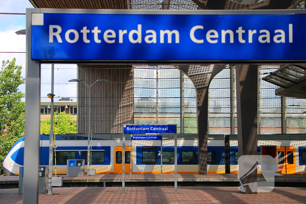 Staking legt treinverkeer stil