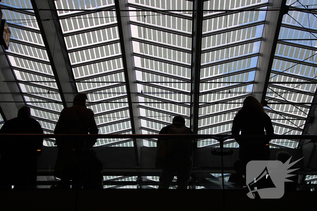 Staking legt treinverkeer stil