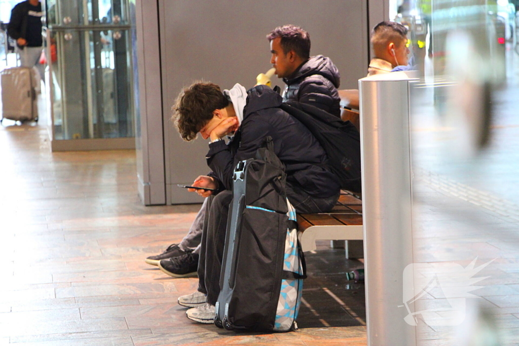 Staking legt treinverkeer stil