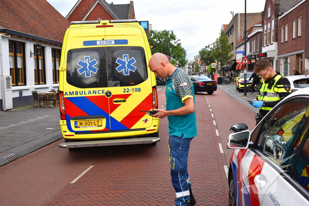 Traumahelikopter landt na val