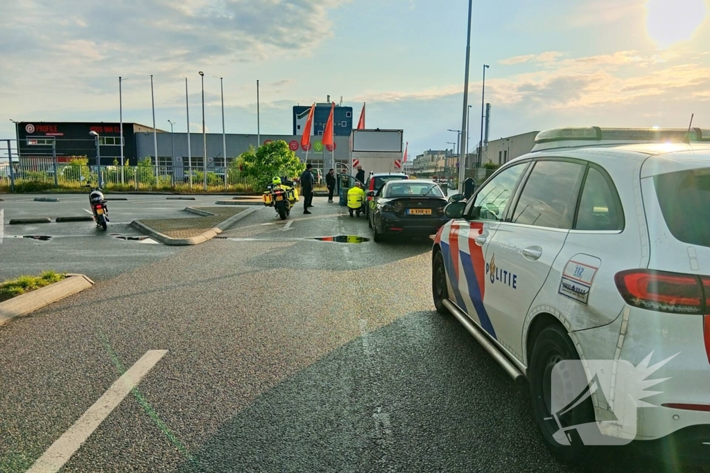 Botsing bij verkeerslichten