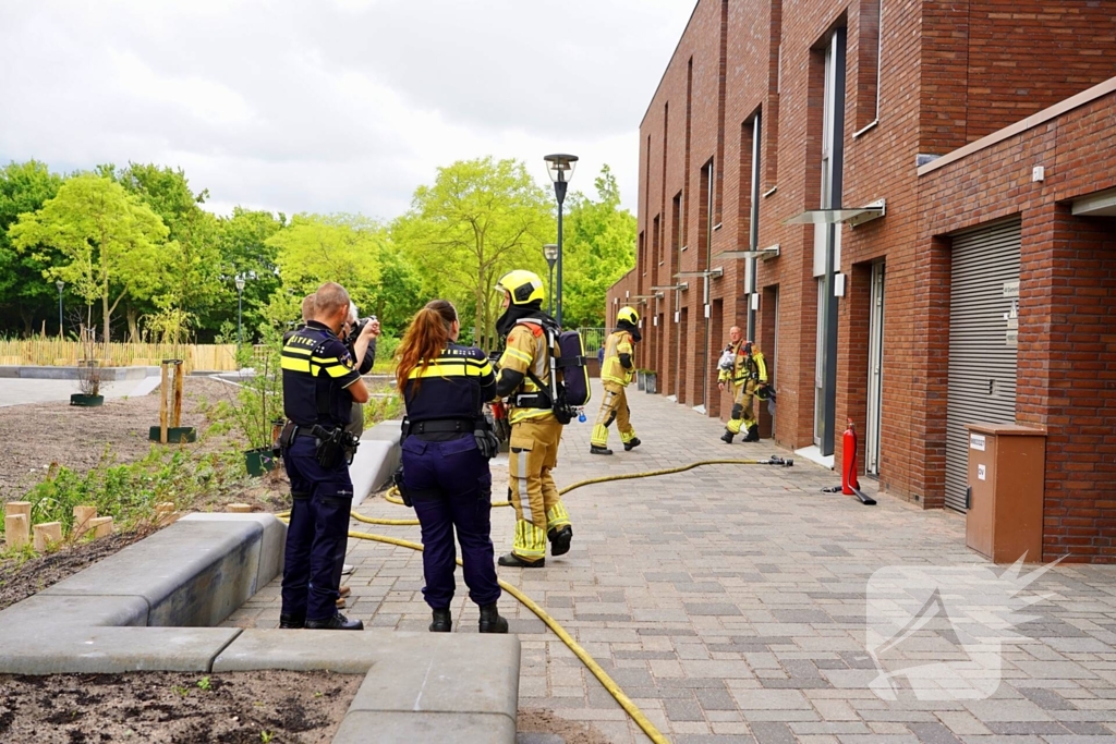 Kind getroost na woningbrand