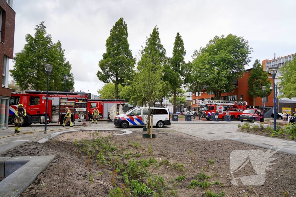 Kind getroost na woningbrand
