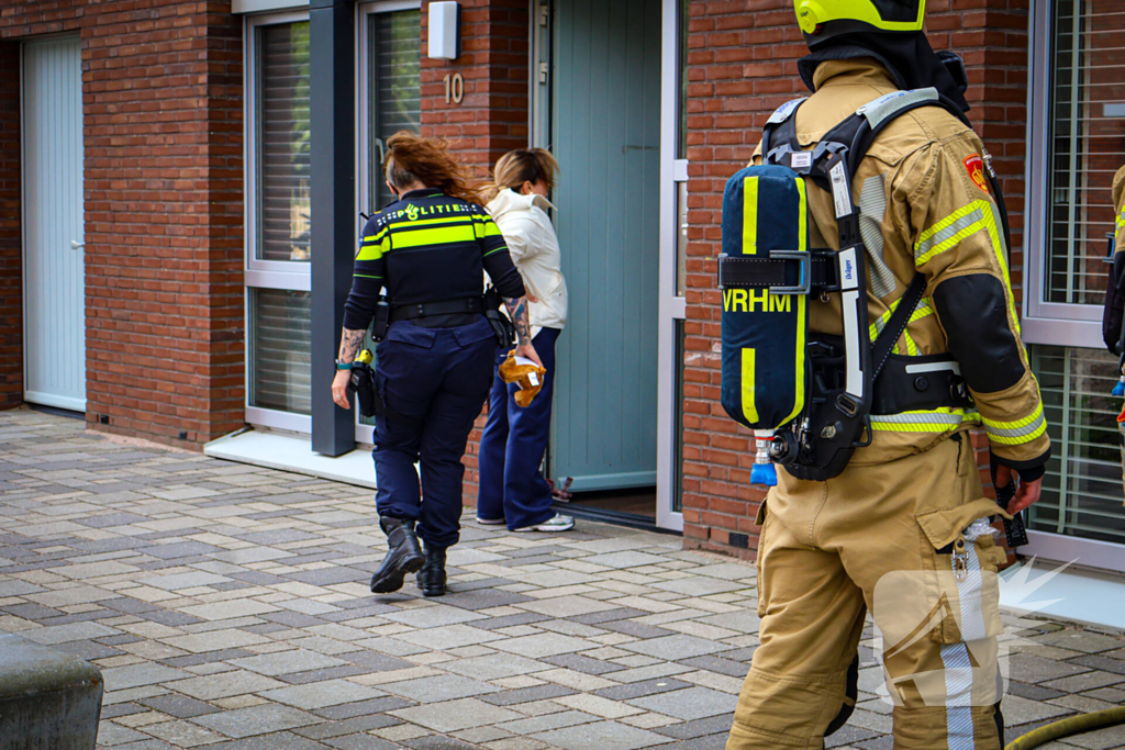 Kind getroost na woningbrand