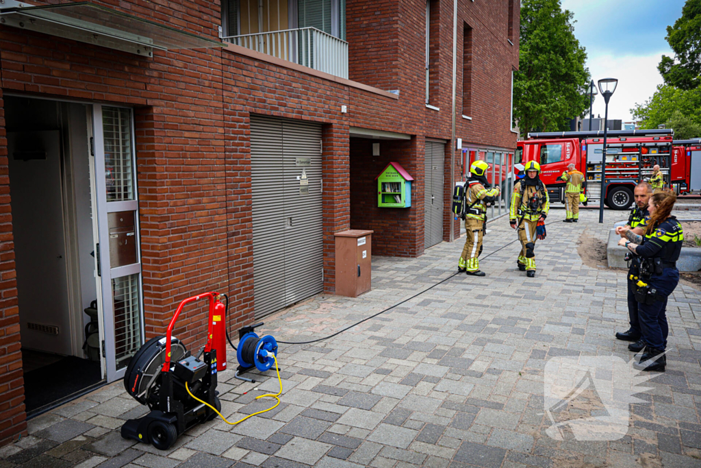Kind getroost na woningbrand