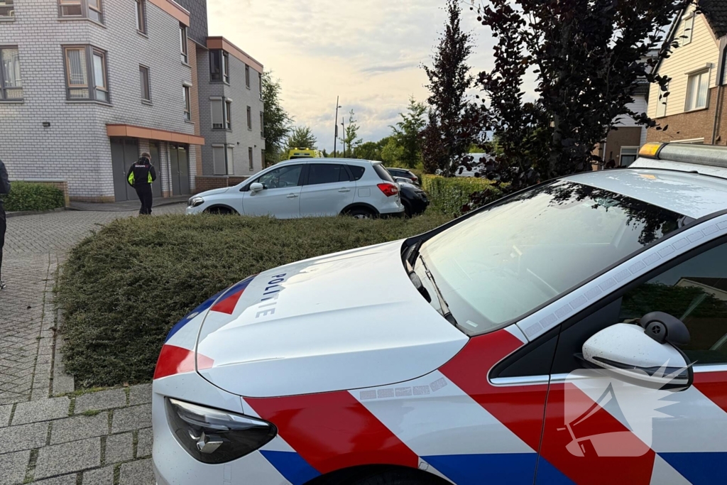 Auto vliegt uit de bocht na inhaalmanoeuvre