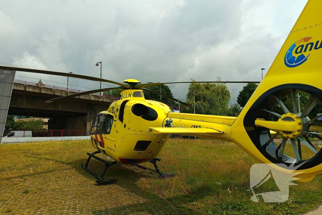 Traumahelikopter ingezet voor incident bij arrestanten wacht
