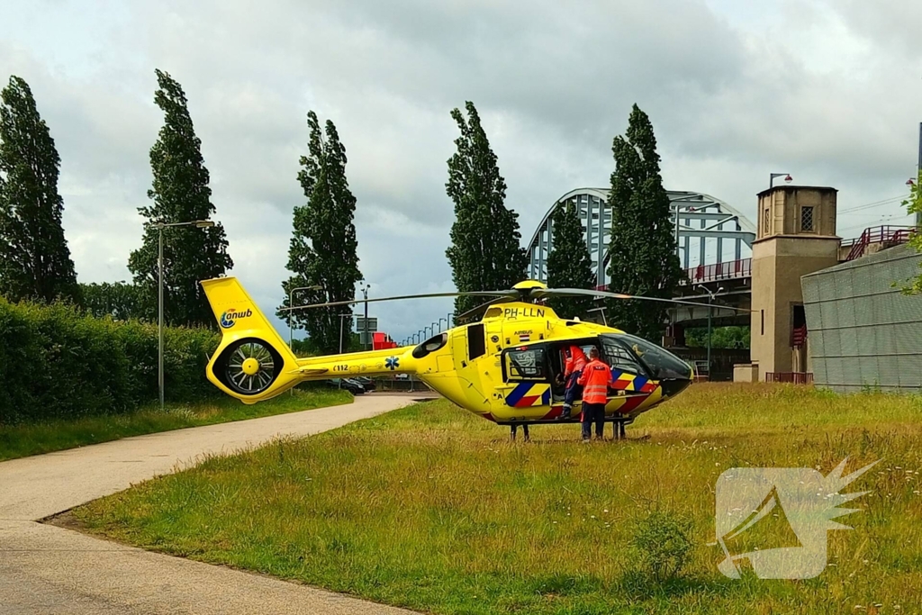 Traumahelikopter ingezet voor incident bij arrestanten wacht
