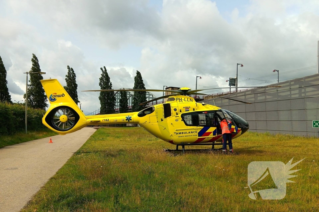 Traumahelikopter ingezet voor incident bij arrestanten wacht