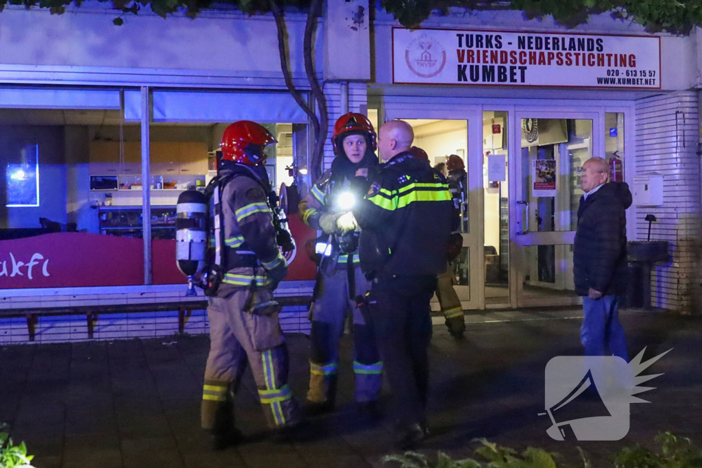Bewoners geëvacueerd na brand in flatgebouw