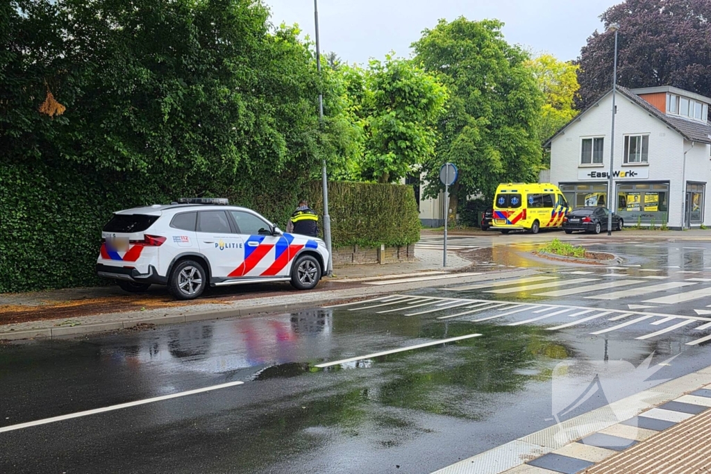 Fietser gewond bij aanrijding met auto