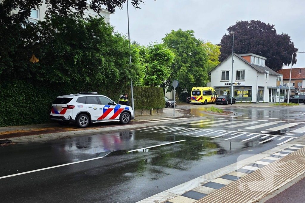 Fietser gewond bij aanrijding met auto
