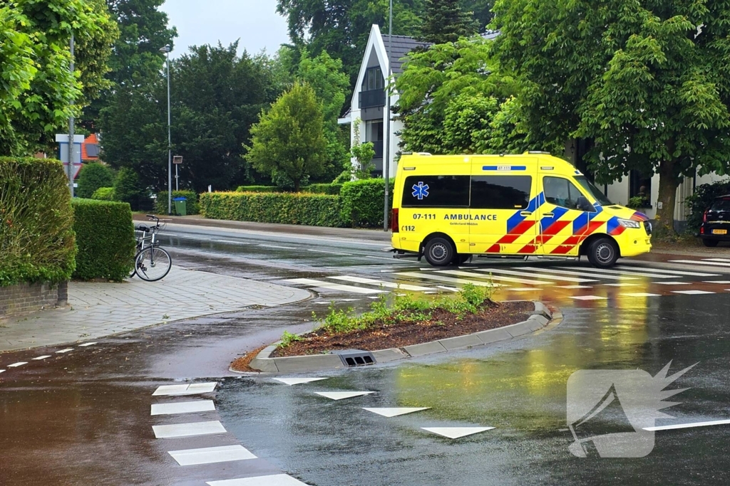 Fietser gewond bij aanrijding met auto