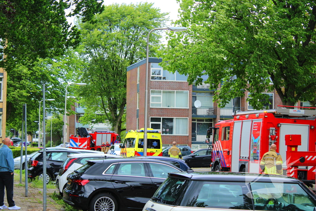 Brandweer zet zwaar materieel in voor hulpverlening