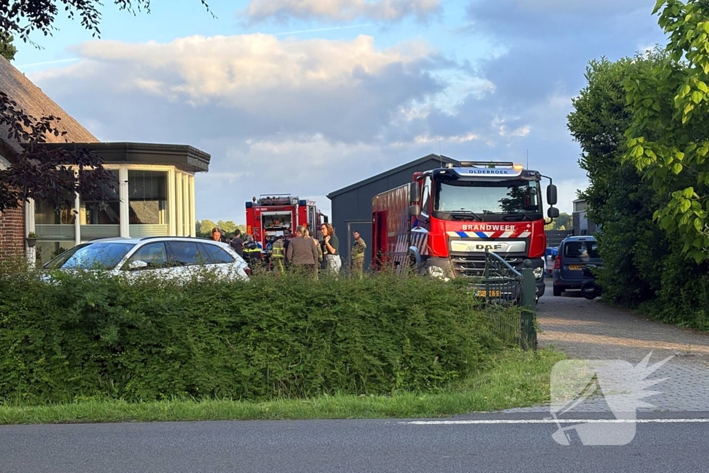 Brand bij schuur snel onder controle
