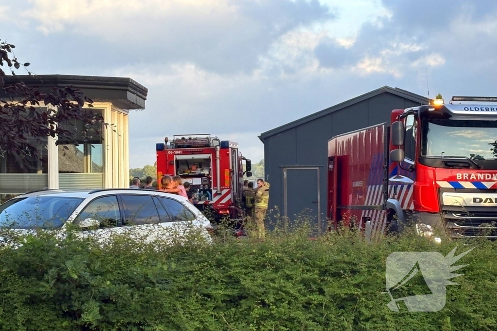 Brand bij schuur snel onder controle