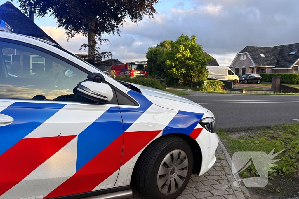 Brand bij schuur snel onder controle