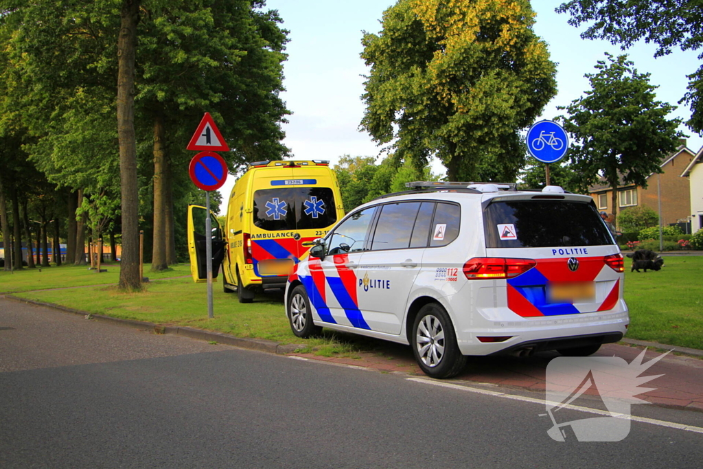 Fietser gewond na valpartij