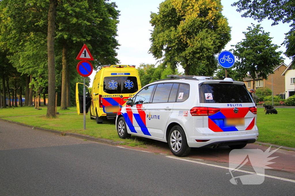 Fietser gewond na valpartij