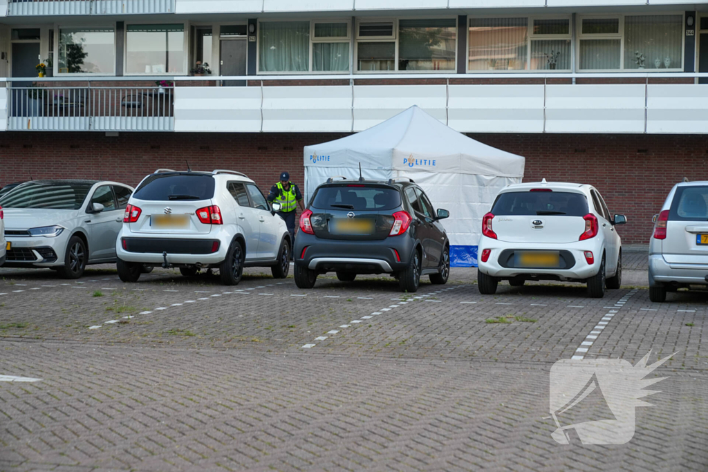 Politie-onderzoek na incident bij flat