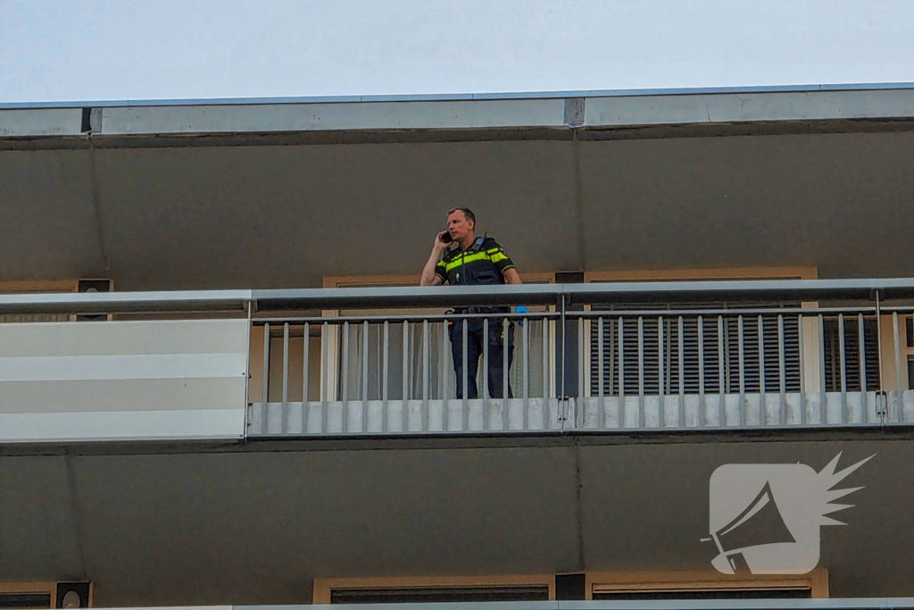 Politie-onderzoek na incident bij flat