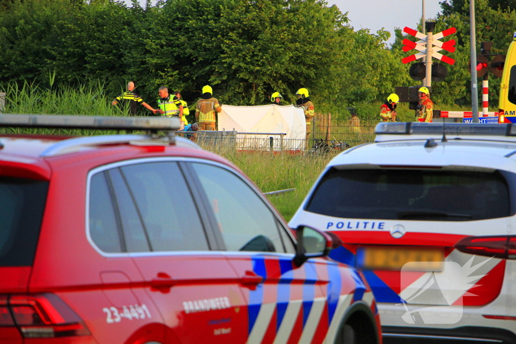 Treinverkeer gestremd door aanrijding met persoon in scootmobiel