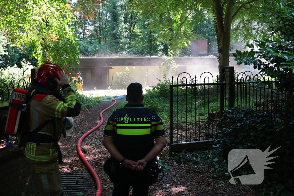 Rookontwikkeling door villabrand