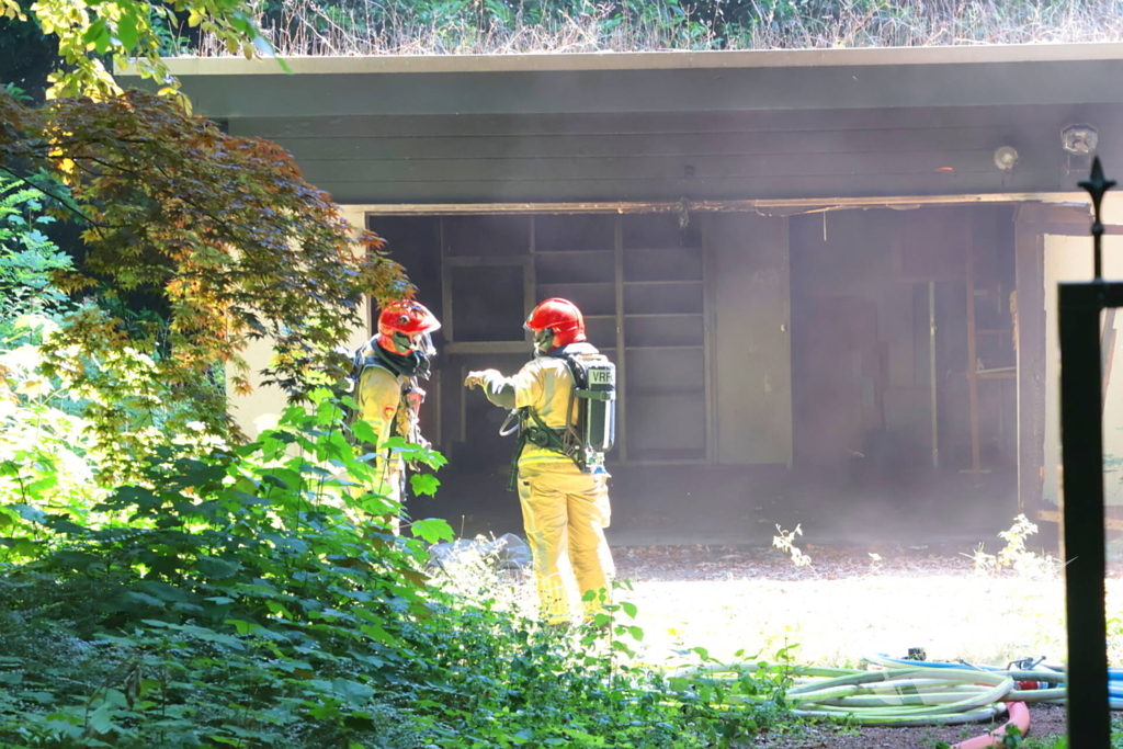 Rookontwikkeling door villabrand