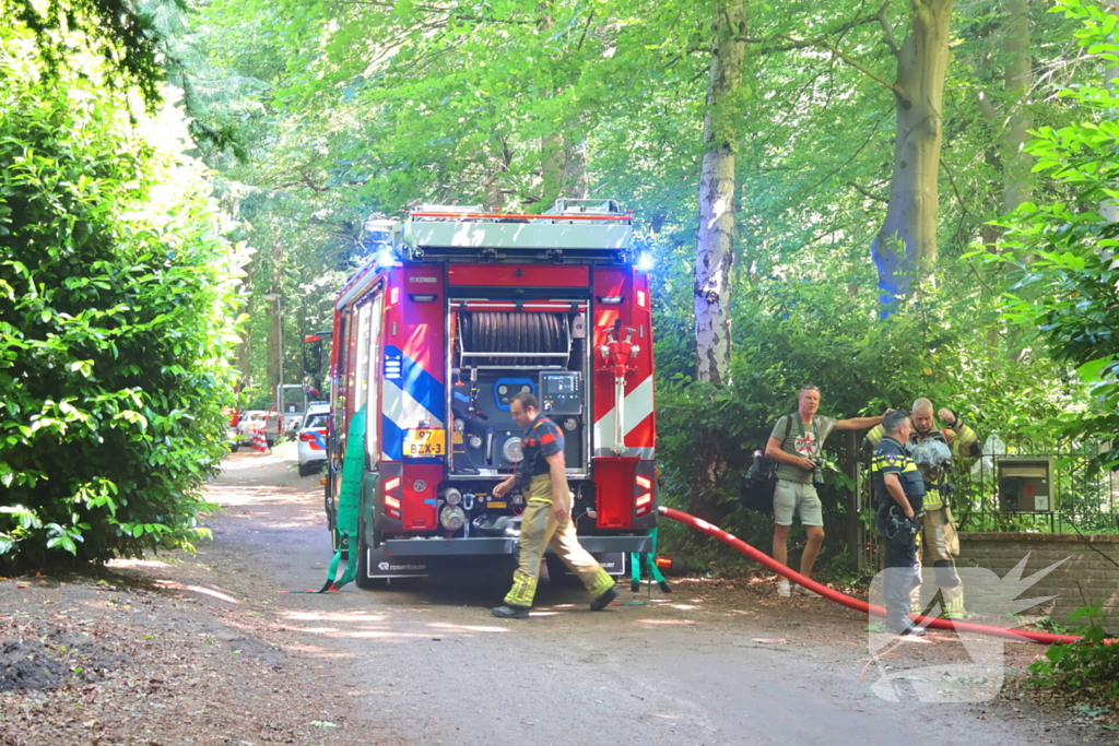 Rookontwikkeling door villabrand