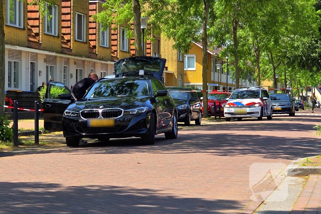 Politieafzetting bij woning