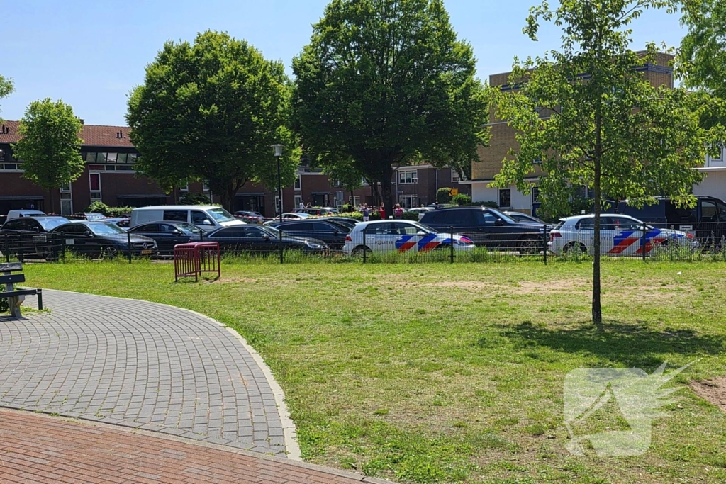 Politieafzetting bij woning