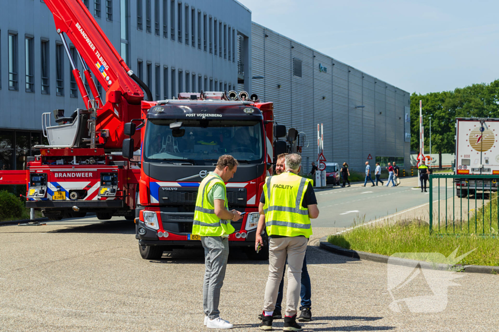 Kastbrand op dak snel geblust