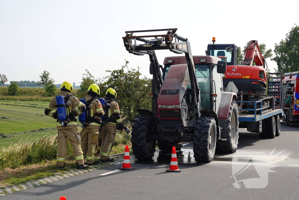 Voertuigbrand snel onder controle