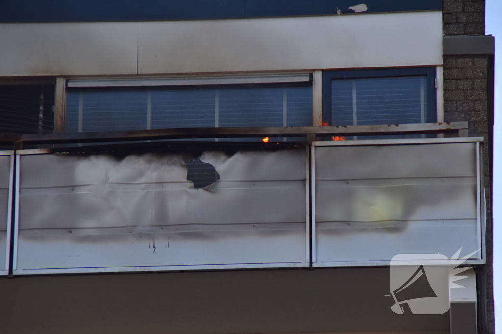 Appartementencomplex ontruimd door brand
