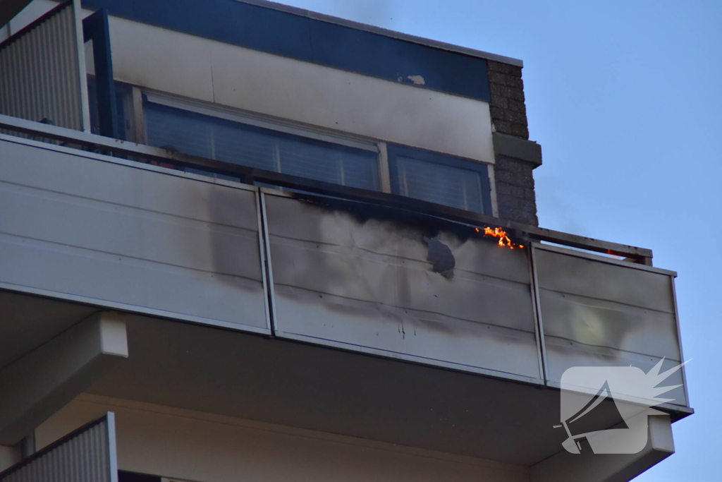 Appartementencomplex ontruimd door brand