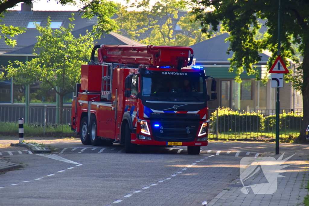 Appartementencomplex ontruimd door brand