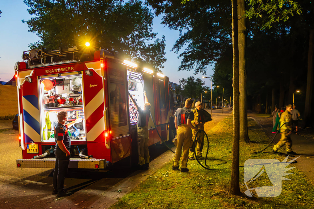 Fatbikers steken buitenbrand aan en ontsnappen