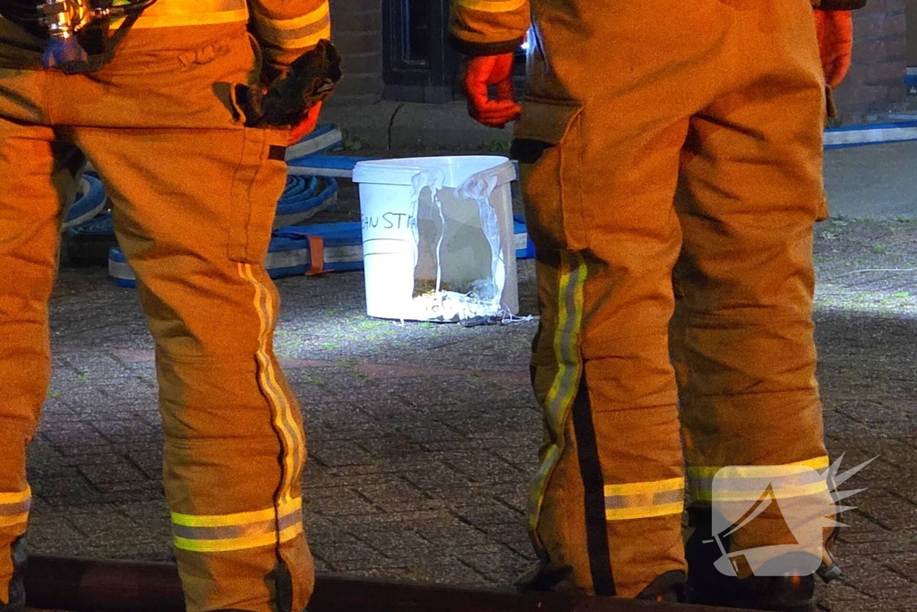 Brand in bedrijfspand