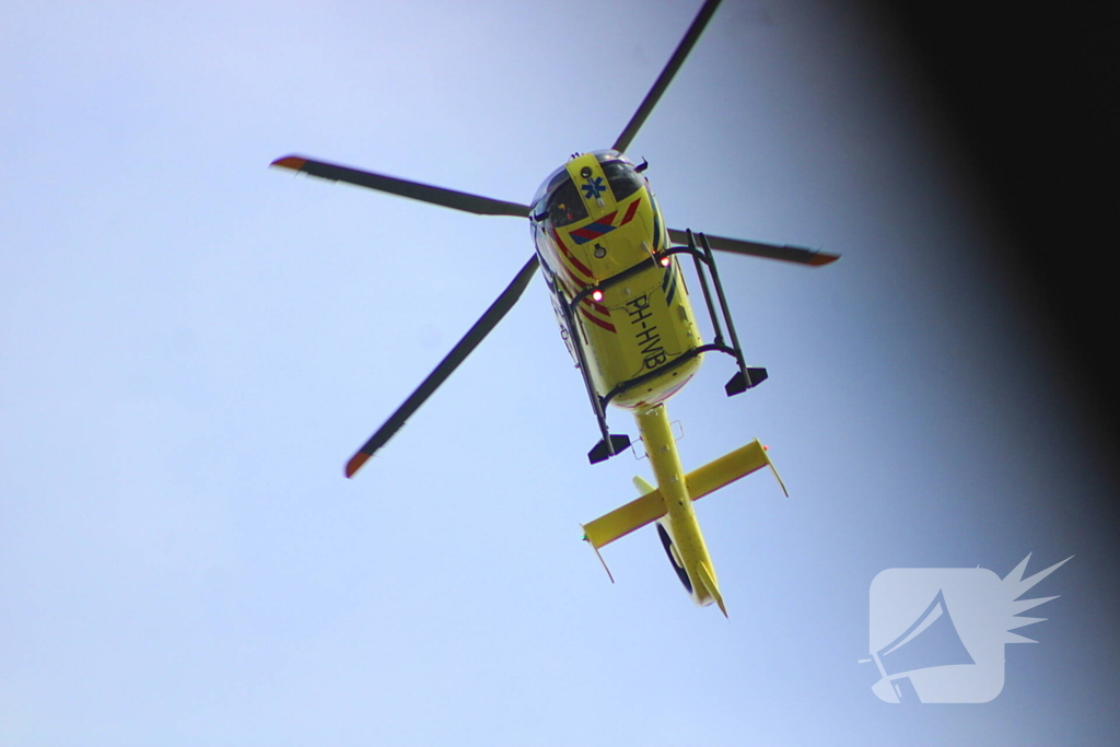 Wespsteek leidt tot inzet traumahelikopter